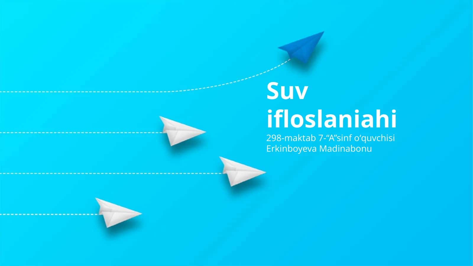Suv ifloslanishi 1