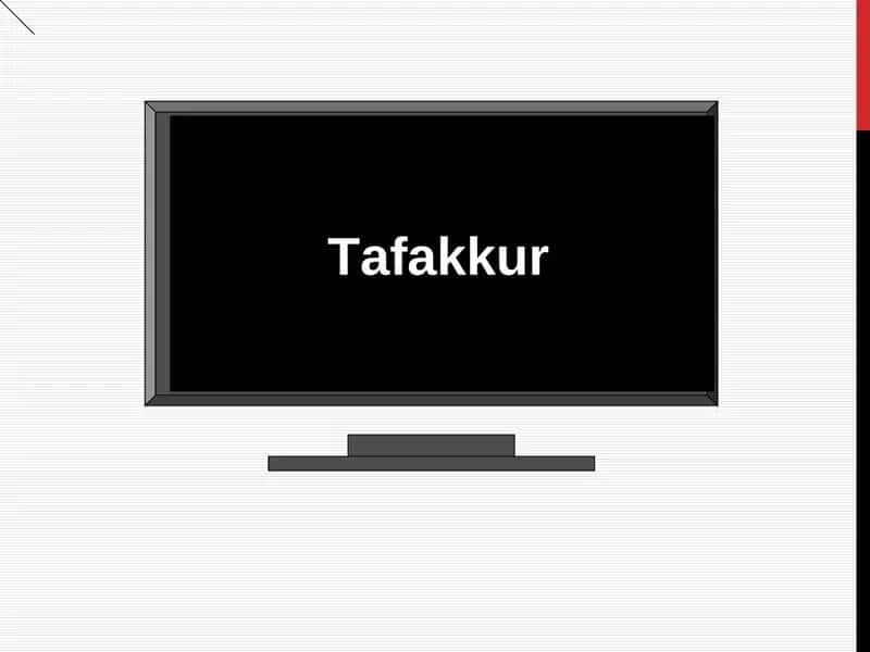 Tafakkur 1