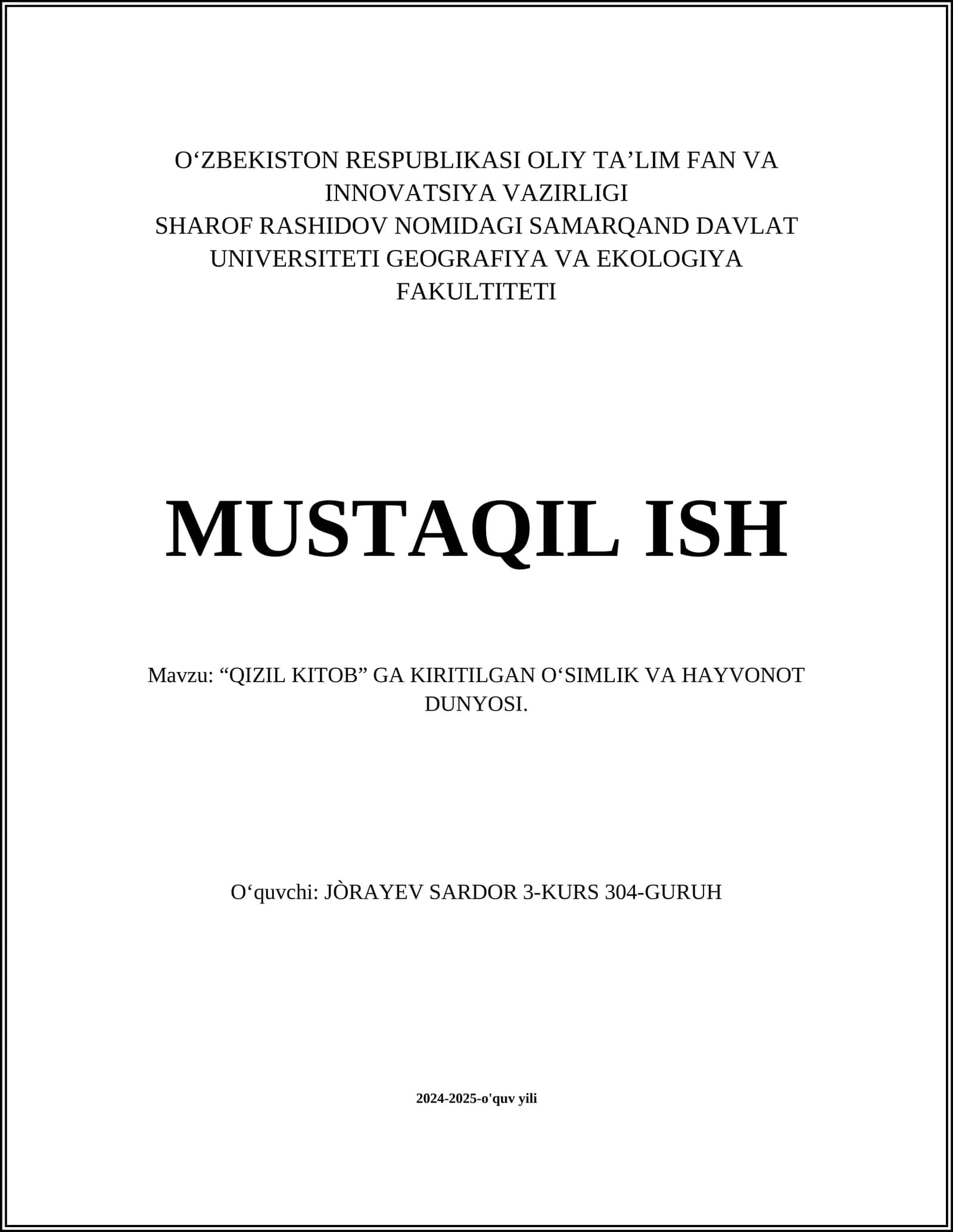 QIZIL KITOB 1