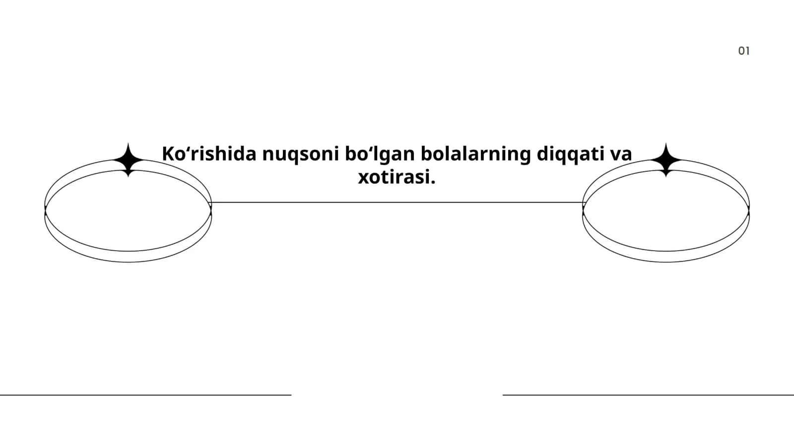 Koʻrishida nuqsoni boʻlgan bolalarda diqqatning rivojlanishi 1