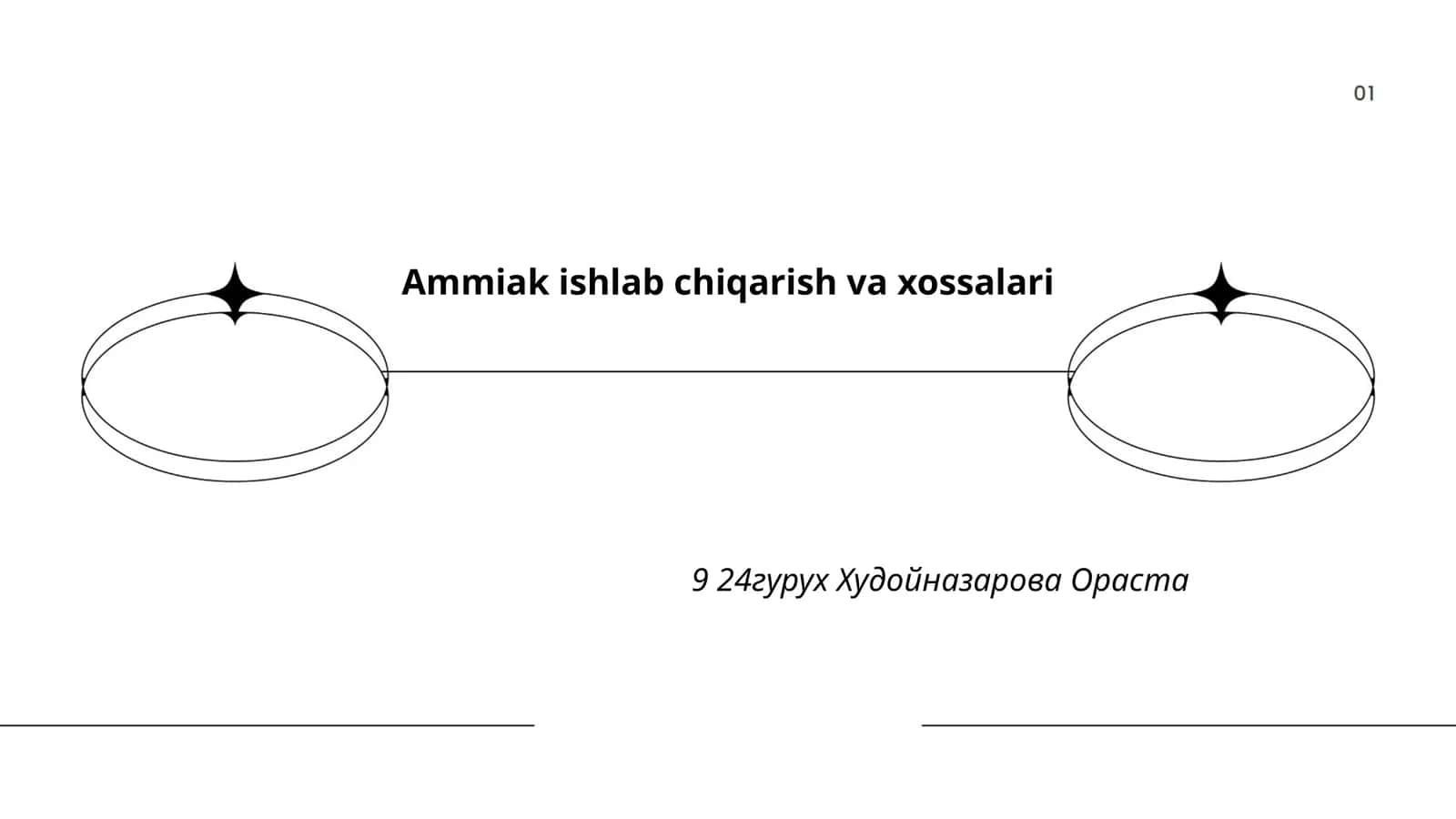 Ammiak ishlab chiqarish va xossalari 1