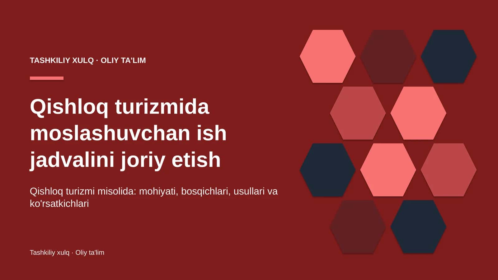 qishloq turizmida moslashuvchan ish jadvalini joriy etish 4027 1