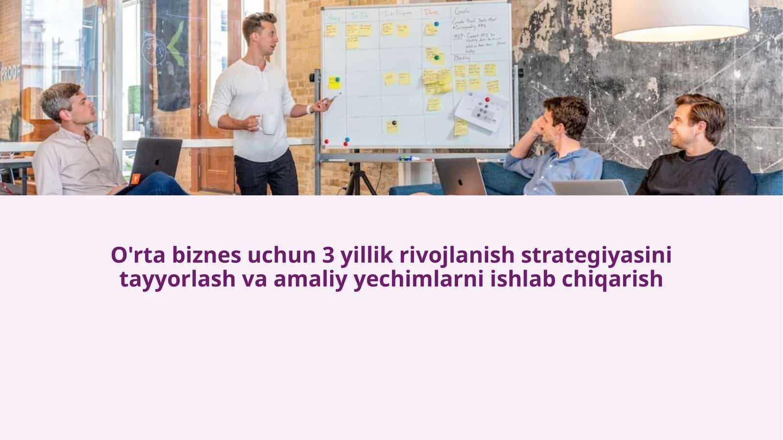 Uch yillik rivojlanish strategiyasi 1