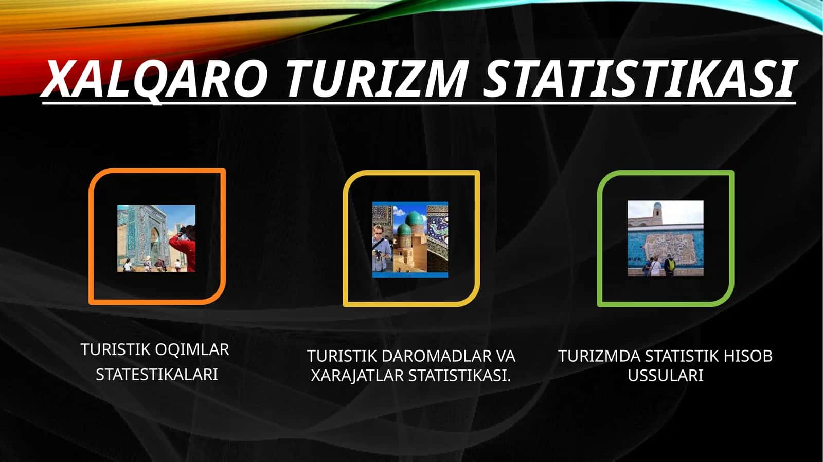 Xalqaro turizm statistikasi 1