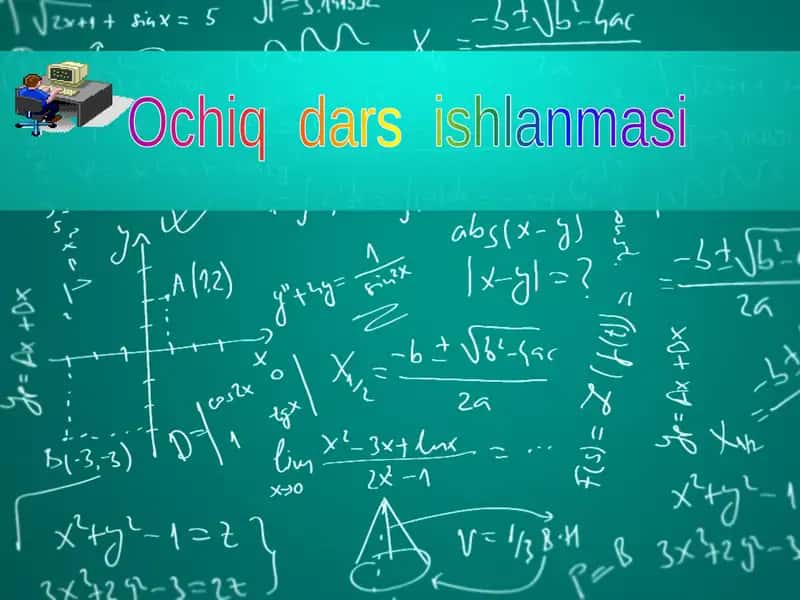 Ochiq dars ishlanmasi 1