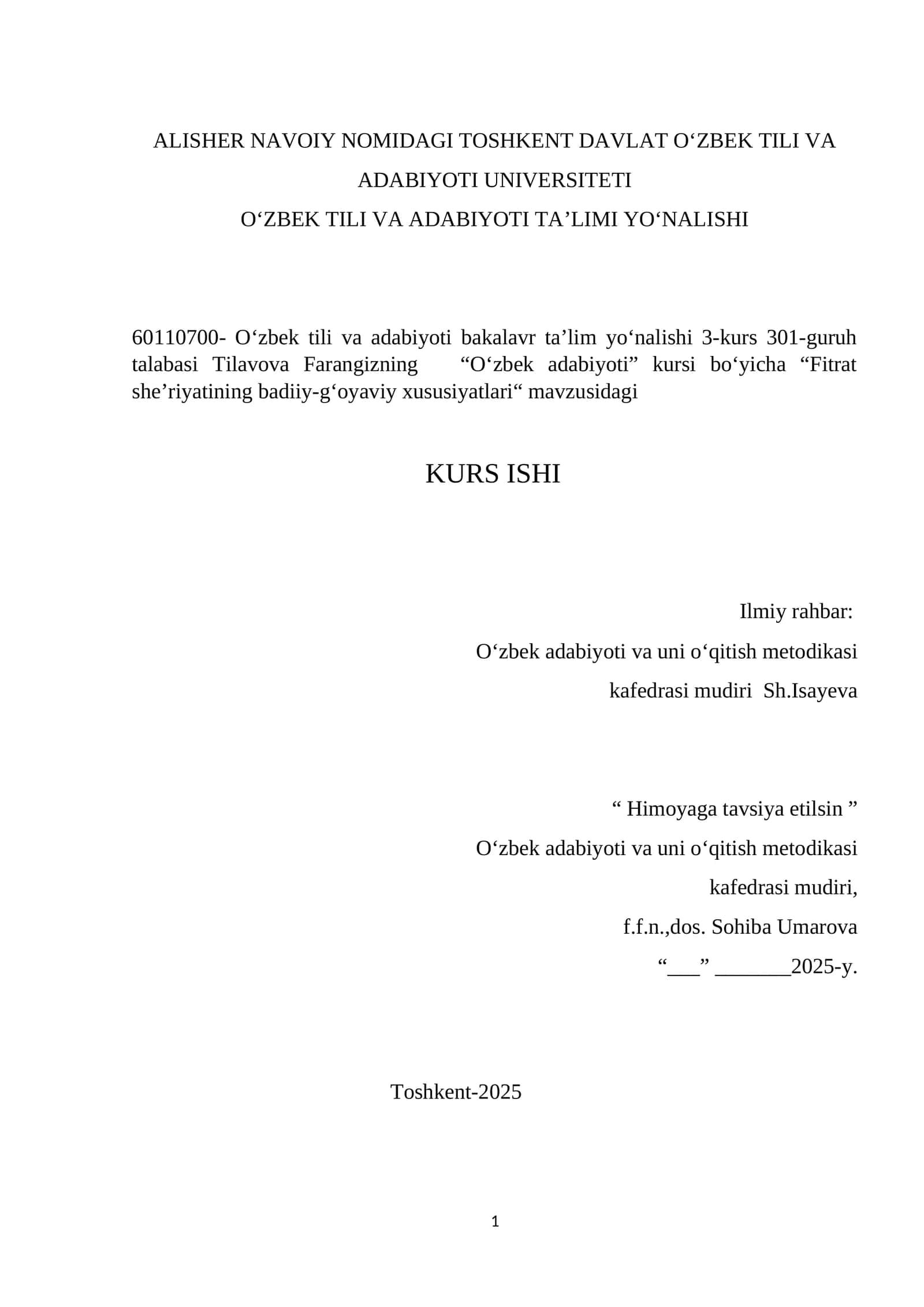 Fitrat sheʼriyatining badiiy-gʻoyaviy xususiyatlari 1