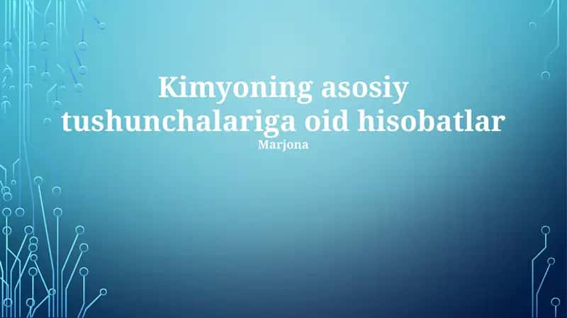 Kimyon 1
