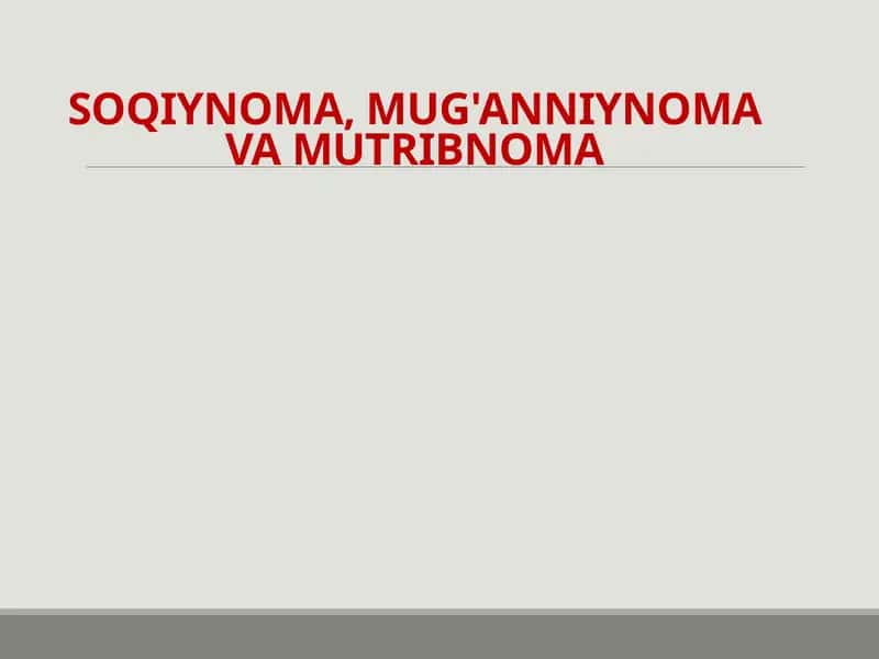 Soqiynoma 1