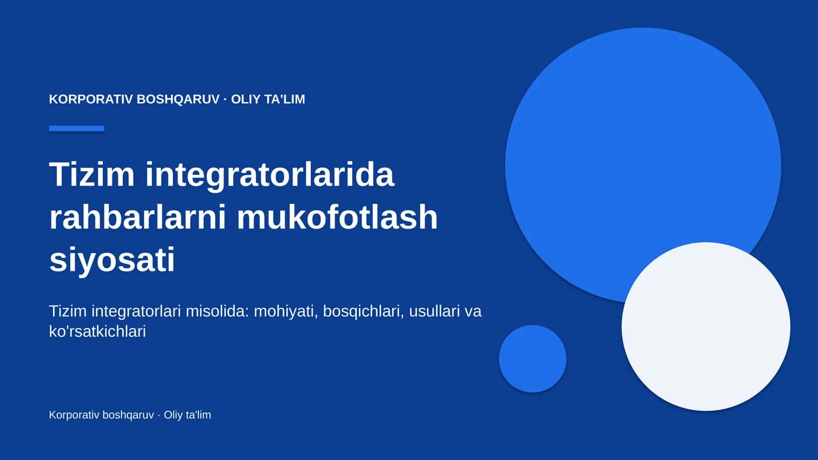 tizim integratorlarida rahbarlarni mukofotlash siyosati 4588 1