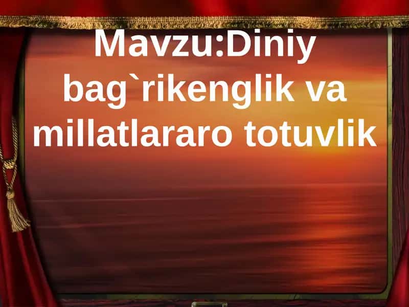 Ma'naviyat 1