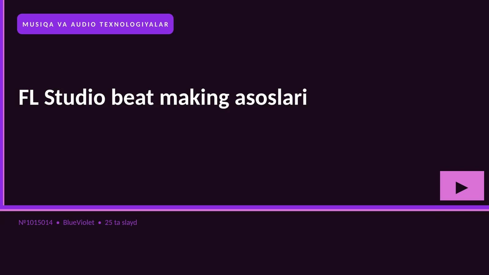 FL Studio beat making asoslari 1