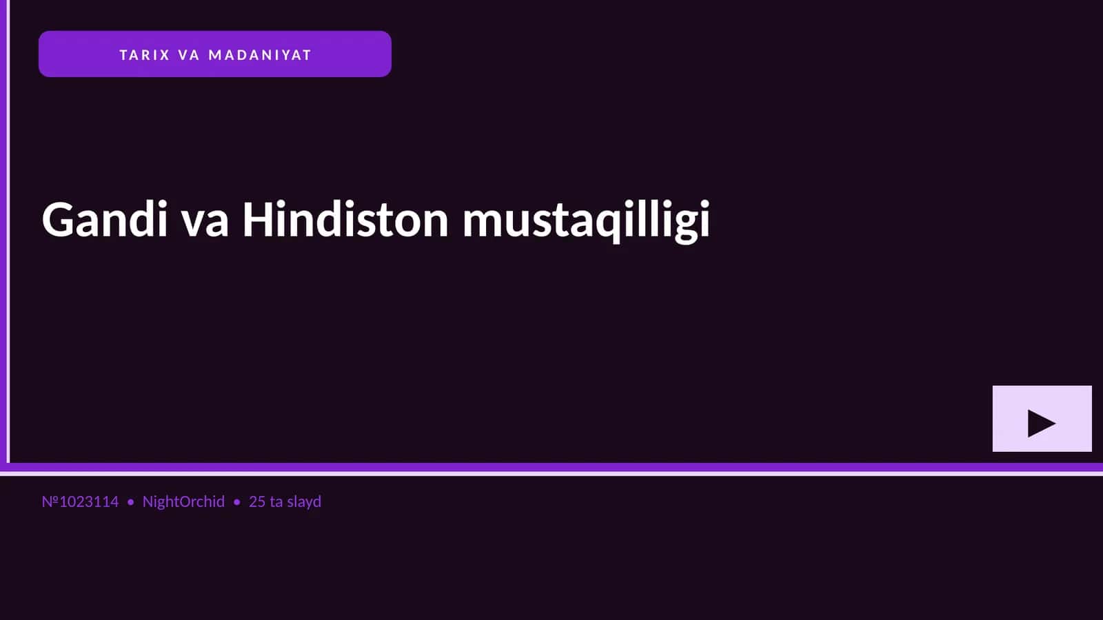 Gandi va Hindiston mustaqilligi 1