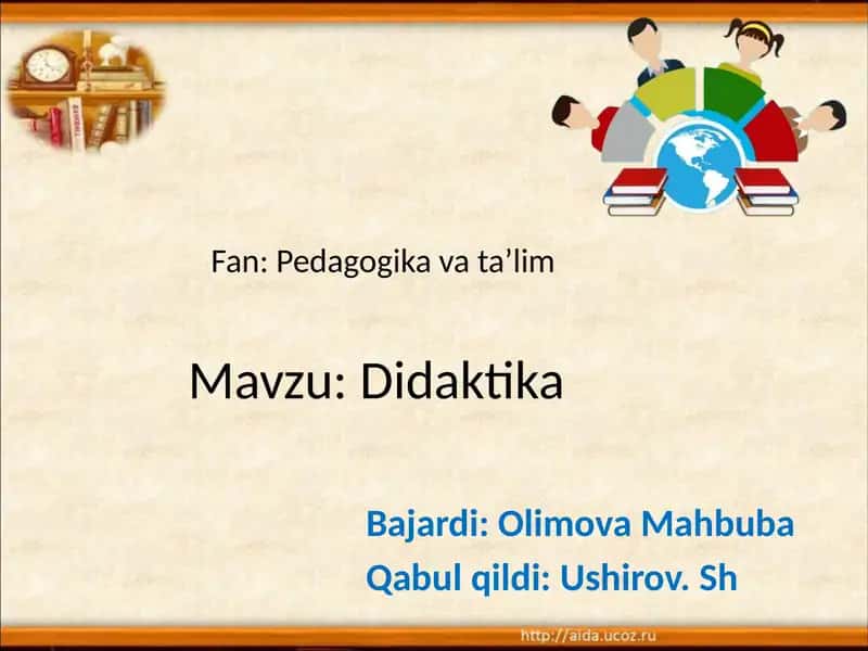 Didaktika 1