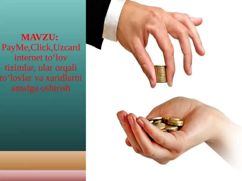 UzCard, PayMe, Click 1