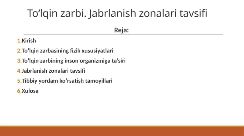 To‘lqinzarbi.Jabrlanishzonalaritavsifi 1