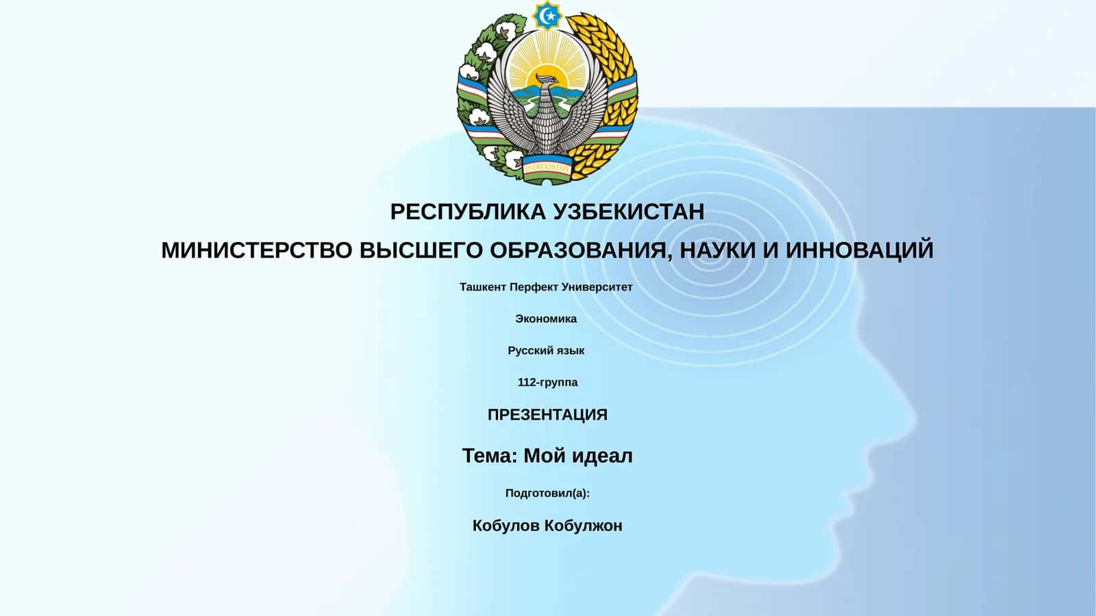 Мой идеал 1