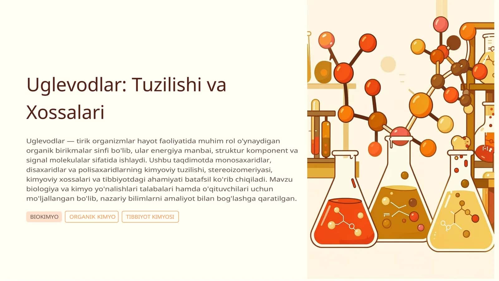 Oziq-Ovqat Tarkibidagi Asosiy Uglevodlar 1