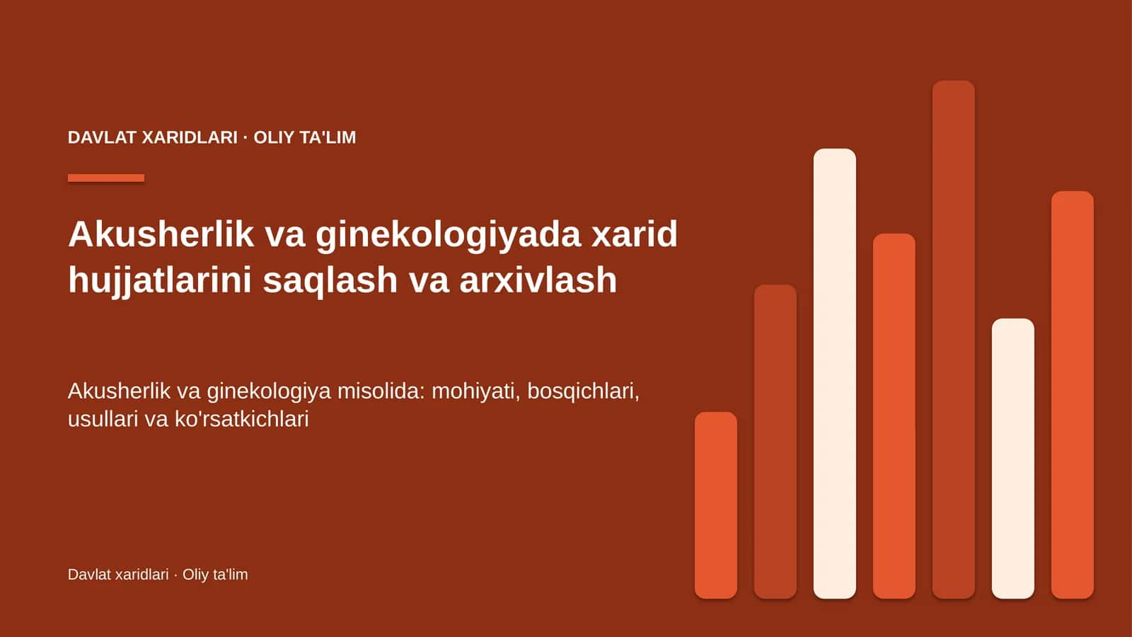 akusherlik va ginekologiyada xarid hujjatlarini saqlash va arxivlash 7218 1