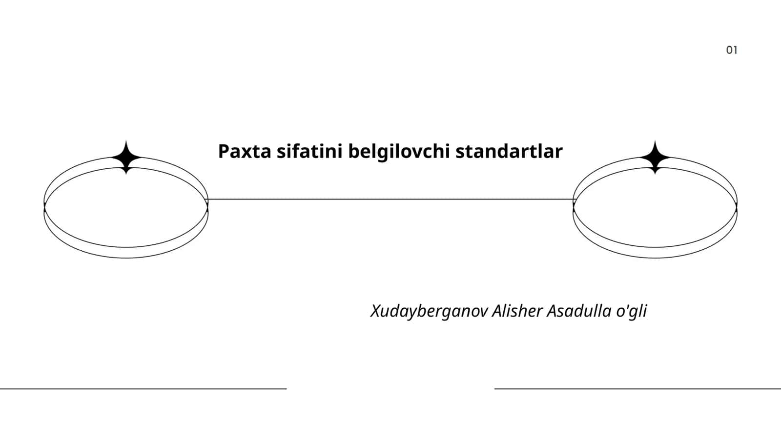 Paxta sifatini belgilovchi standartlar 1