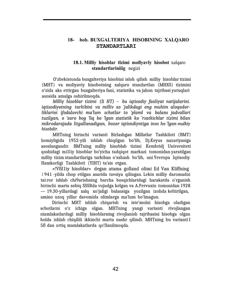 BUXGALTERIYA HISOBINING XALQARO STANDARTLARI 1