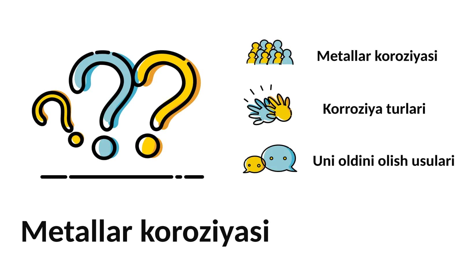 Metallar koroziyasi 1
