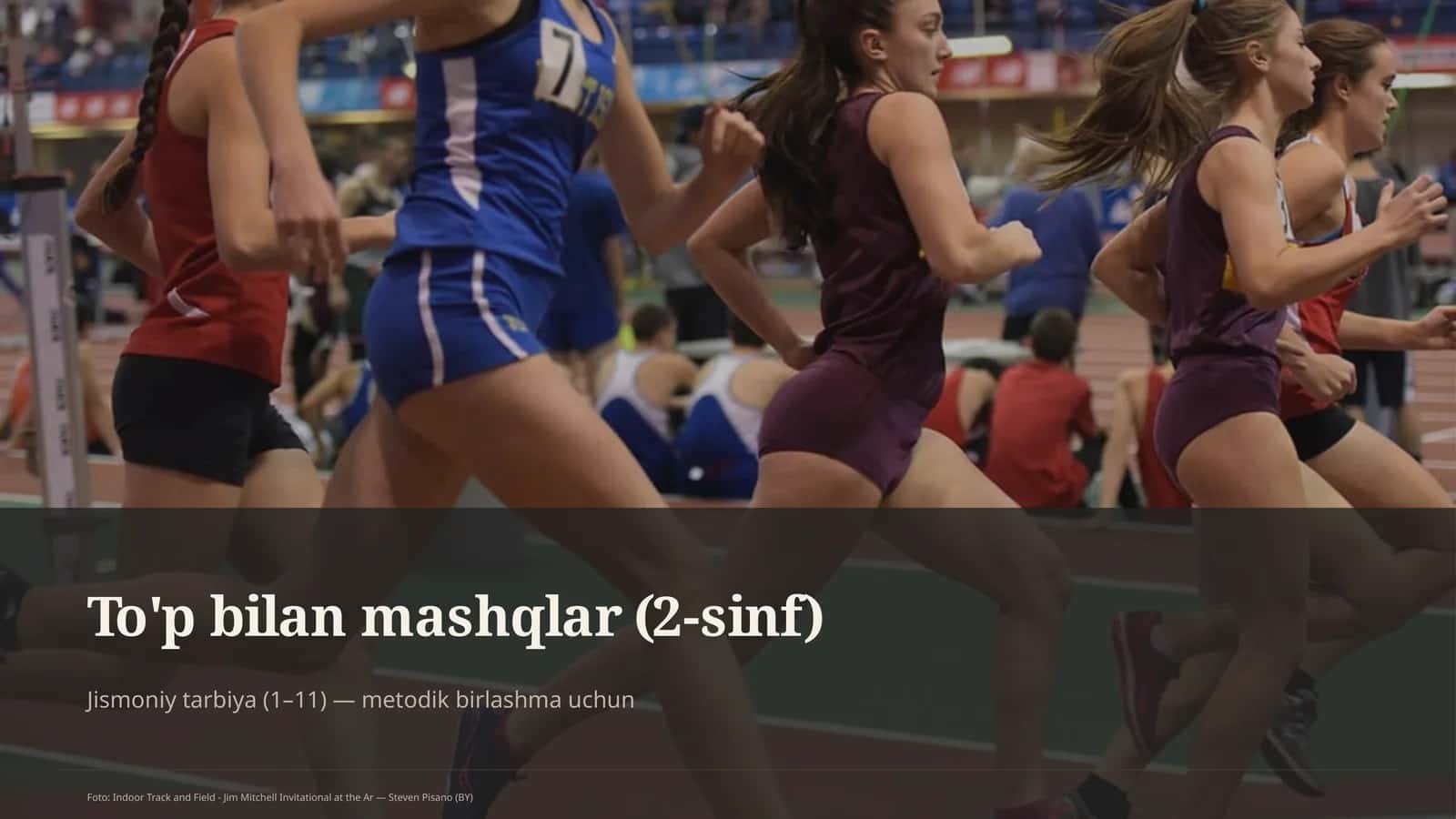 To'p bilan mashqlar (2-sinf) 1