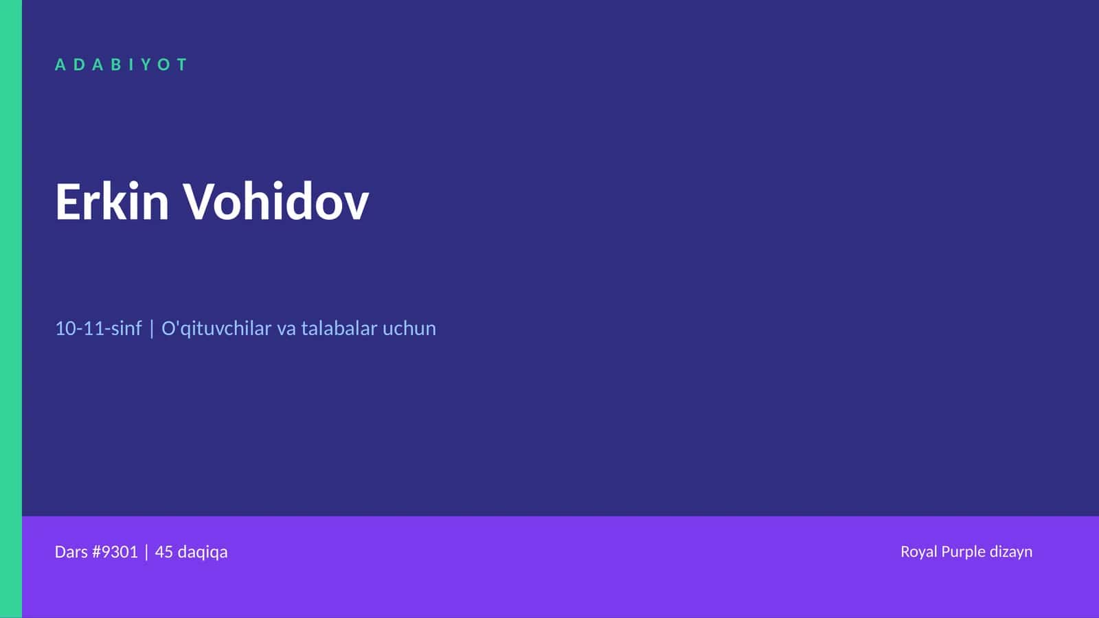 ADABIYOT 1