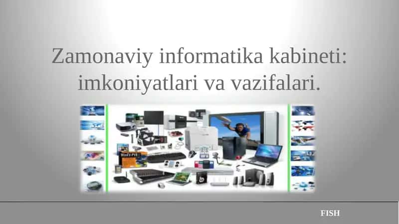 Zamonaviy informatika kabineti 1