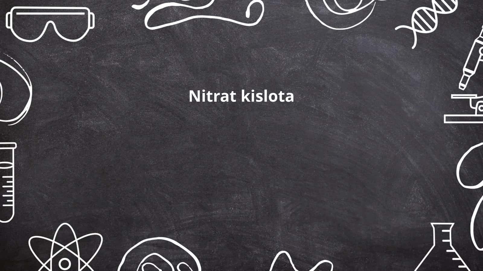 Nitrat kislota 1