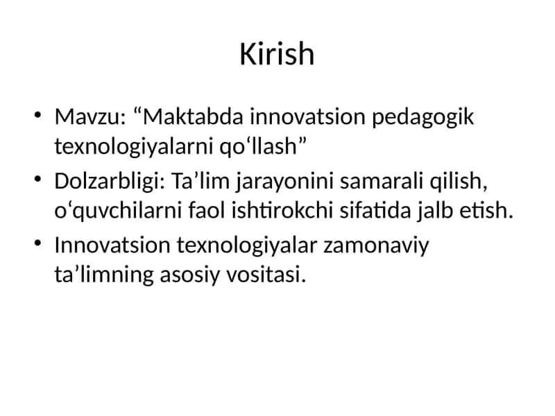 pedagogika inovatsion texnologiyalar 1