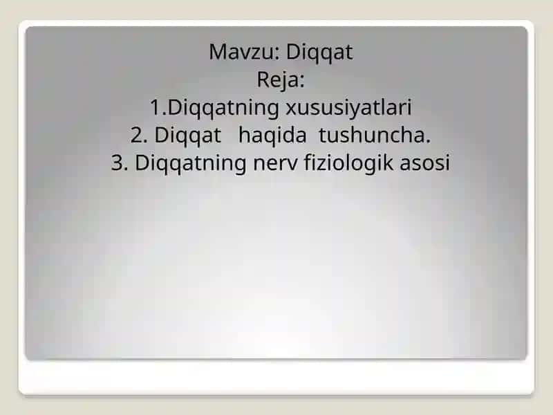 Diqqat