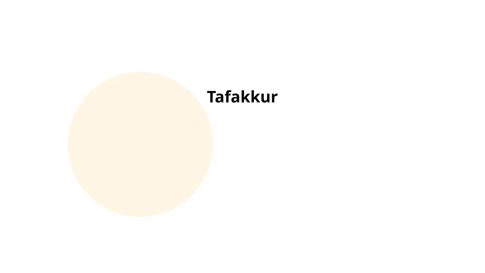 Tafakkur 1