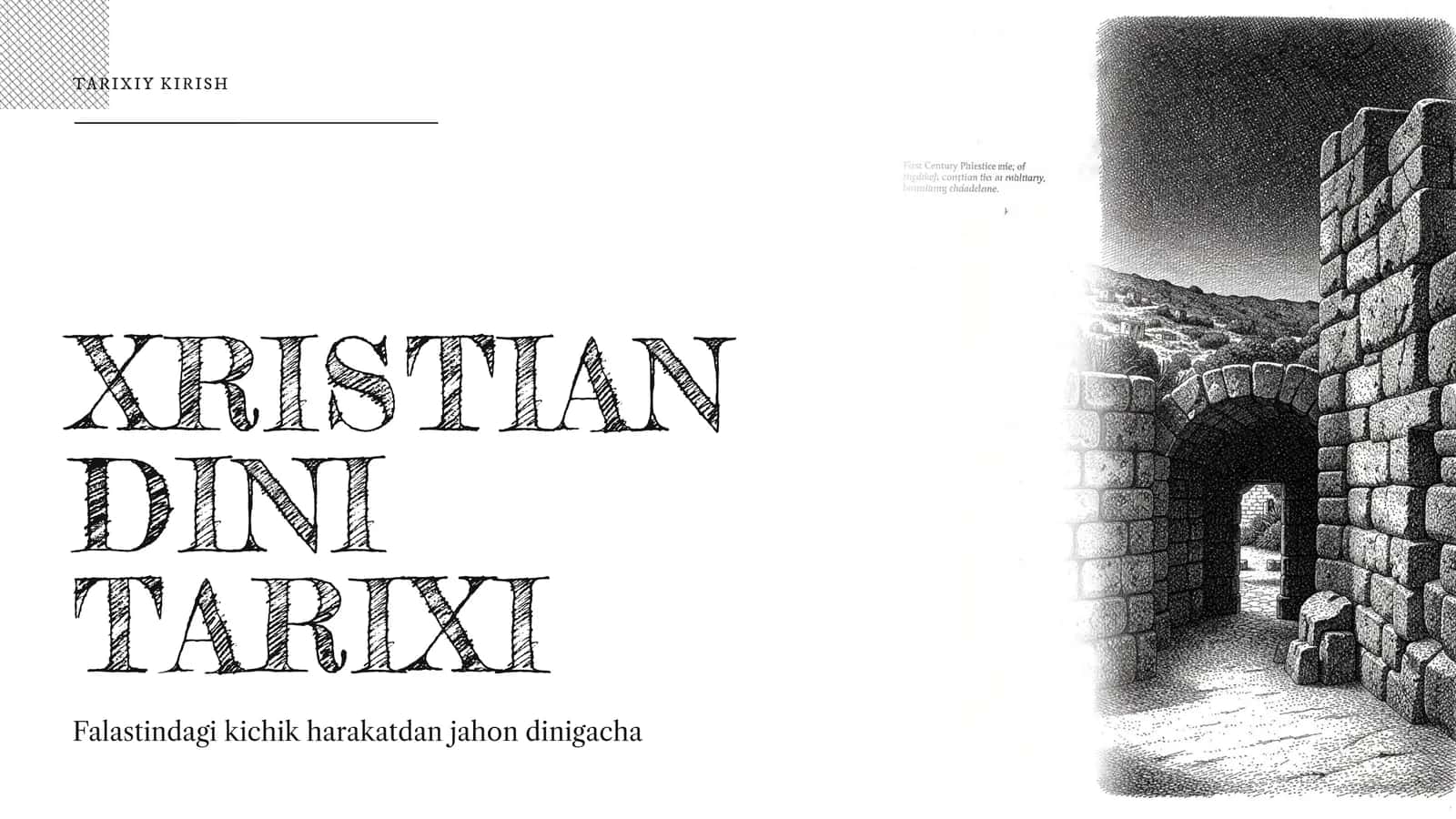 XRISTIAN DINI TARIXI 1