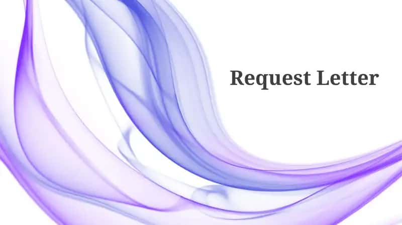 Request Letter 1