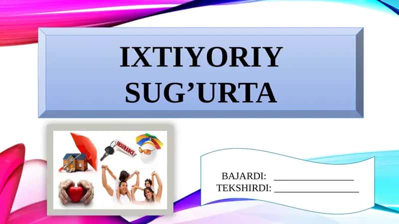 IXTIYORIY SUG’URTA 1