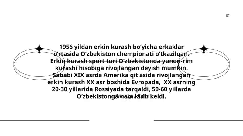 Erkin kurash bo'yicha O'zbekiston chempionati 1