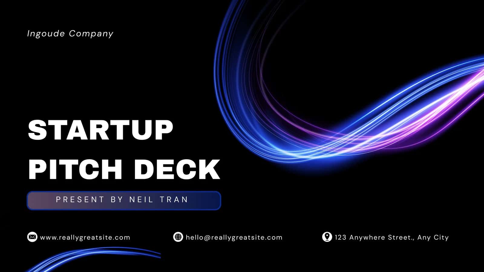 STARTUP PITCH DECK 1