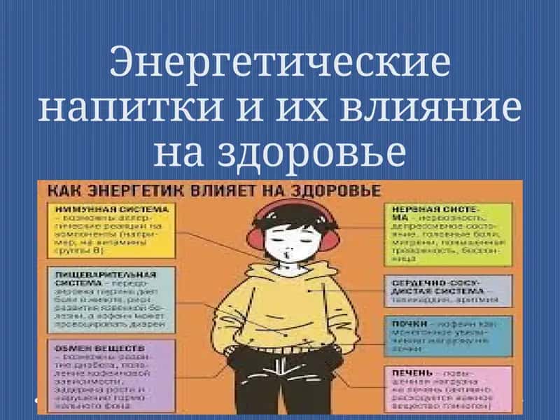 Энергетические напитки и их влияние на здоровье 1