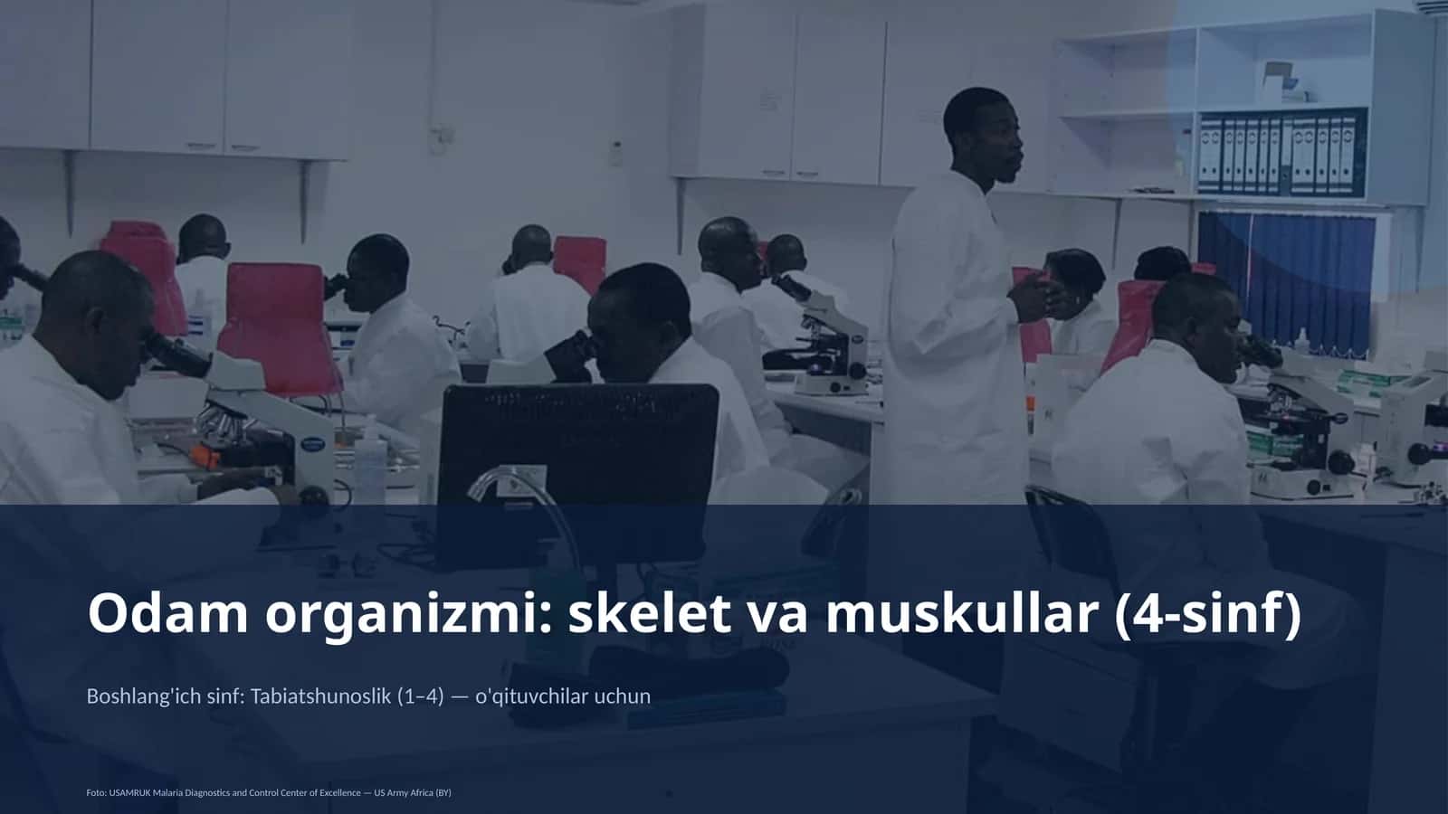 Odam organizmi: skelet va muskullar (4-sinf) 1