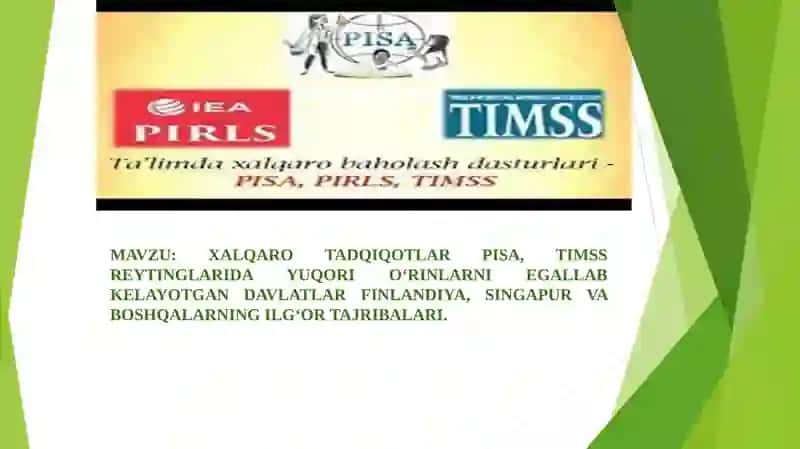 Xalqaro tadqiqotlar 1
