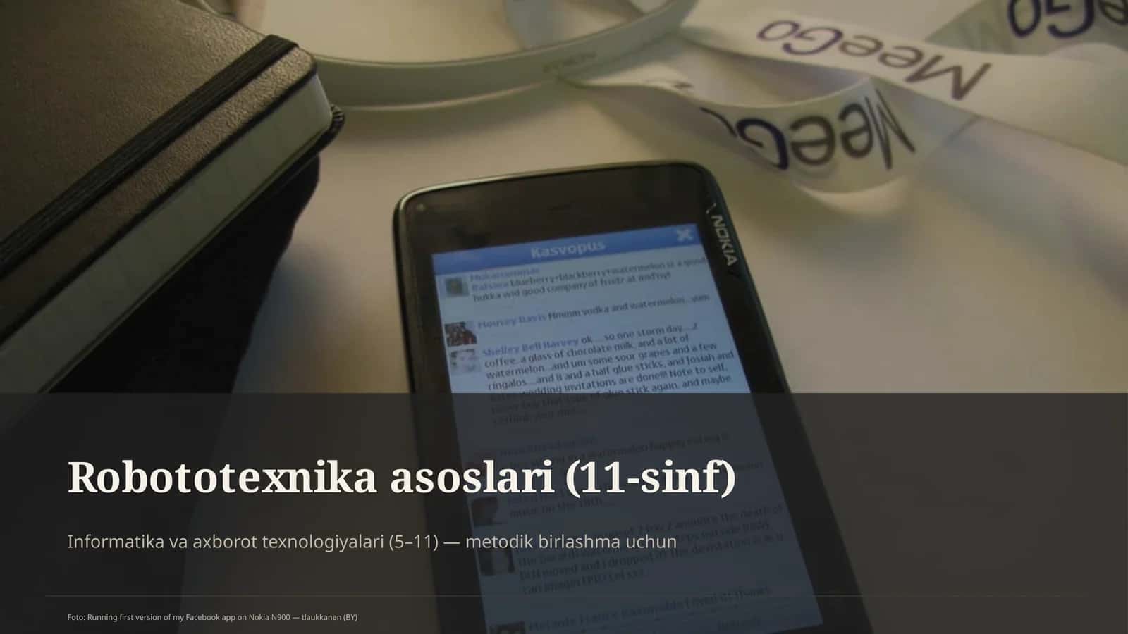 Robototexnika asoslari (11-sinf) 1