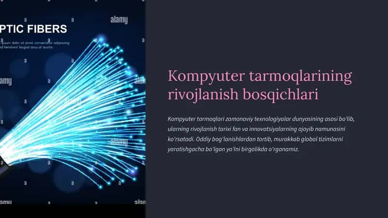 Kompyuter tarmoqlarining rivojlanish bosqichlari 1