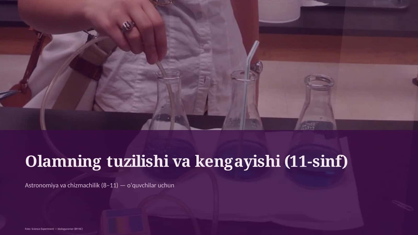 Olamning tuzilishi va kengayishi (11-sinf) 1