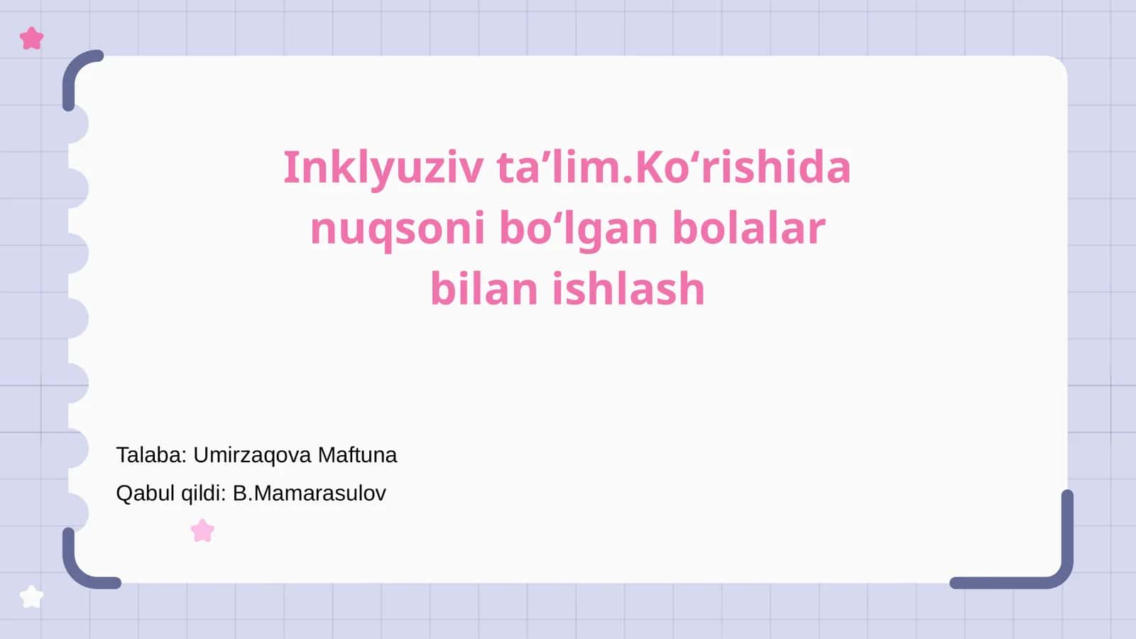 Inklyuziv ta'lim 1