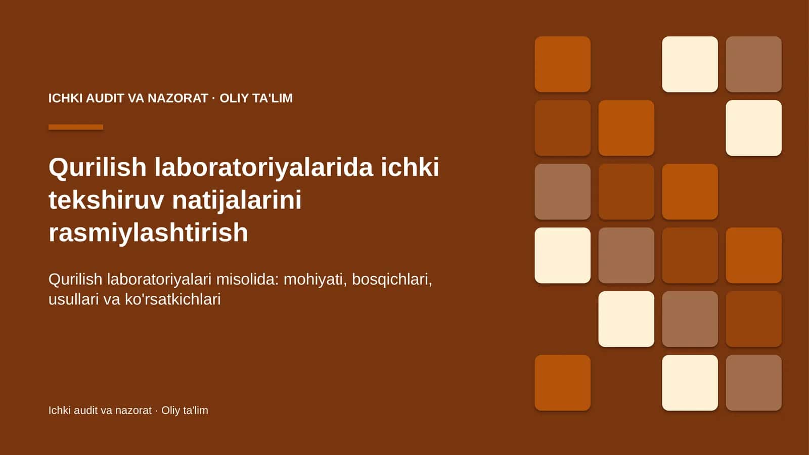 qurilish laboratoriyalarida ichki tekshiruv natijalarini rasmiylashtirish 3708 1