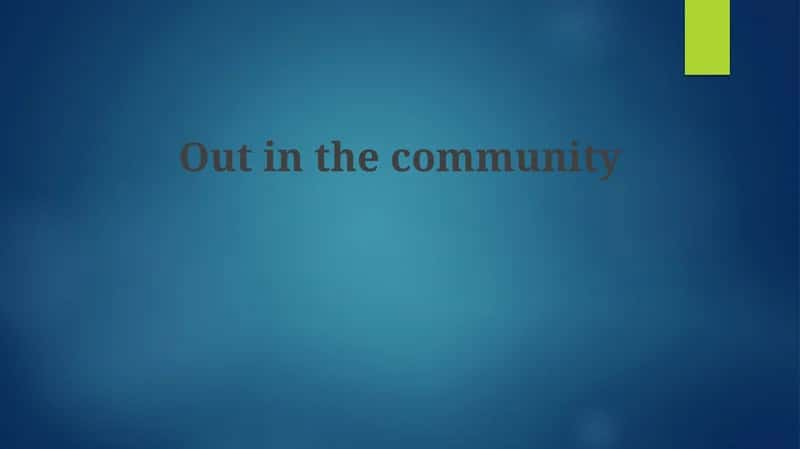 Understanding Our Community