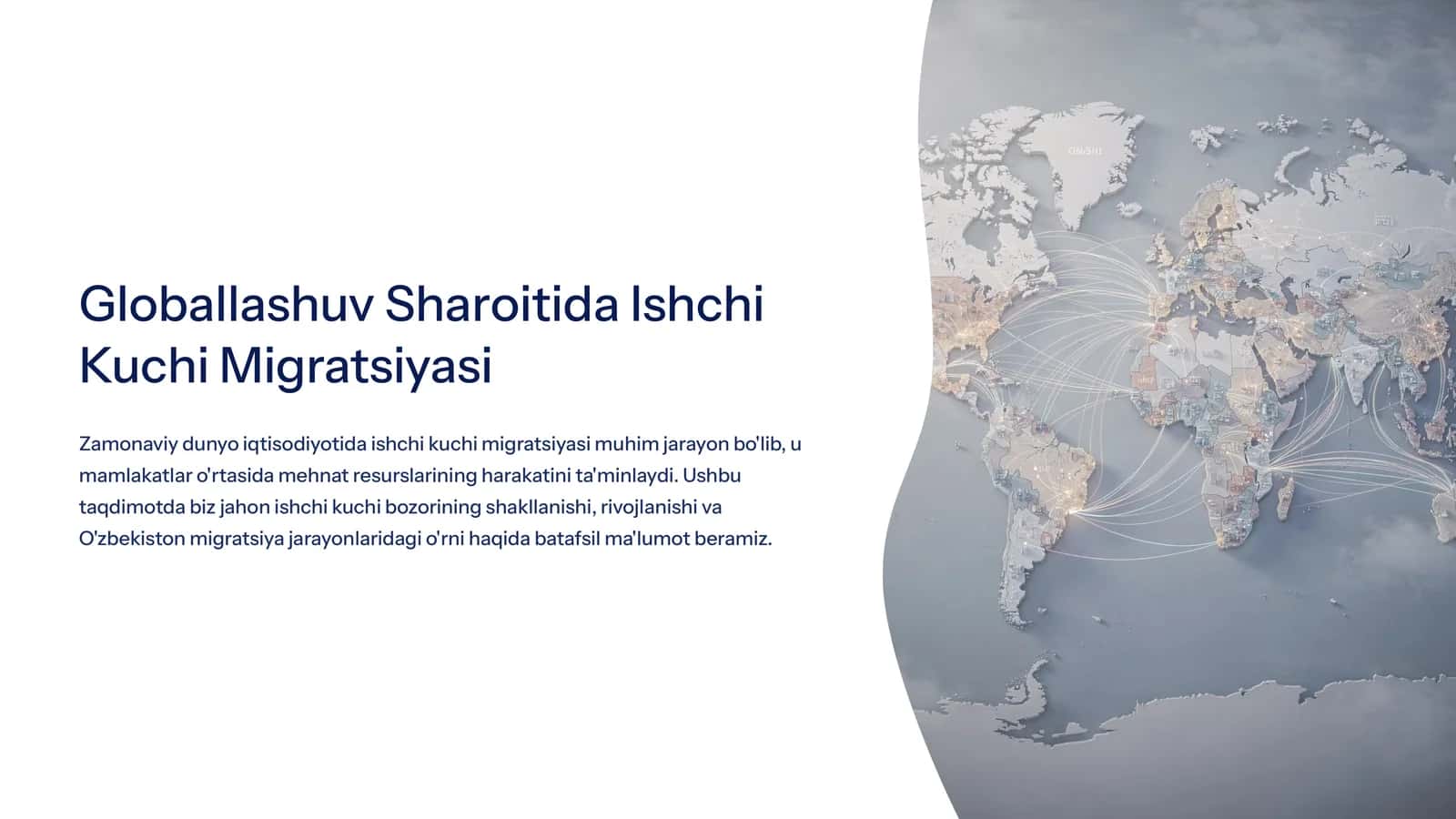 Globallashuv Sharoitida Ishchi Kuchi Migratsiyasi 1