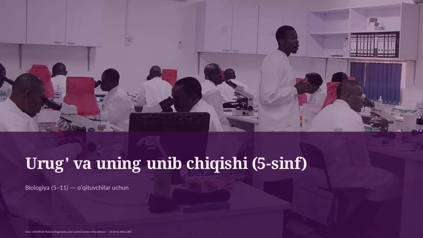 Urug' va uning unib chiqishi (5-sinf) 1