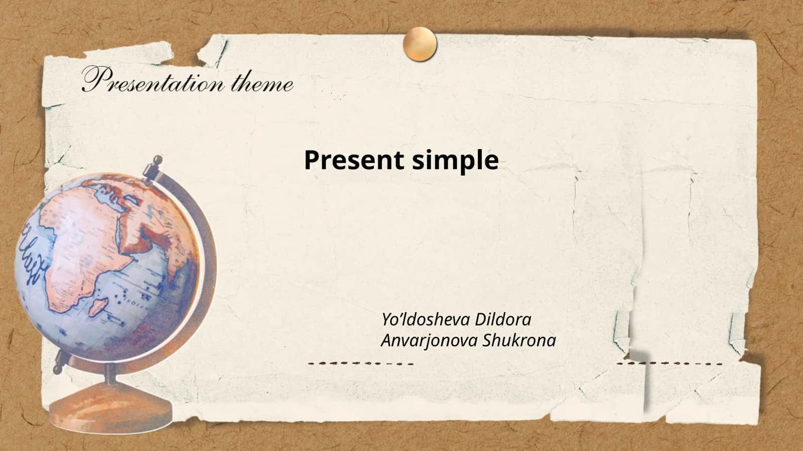 Present simple 1