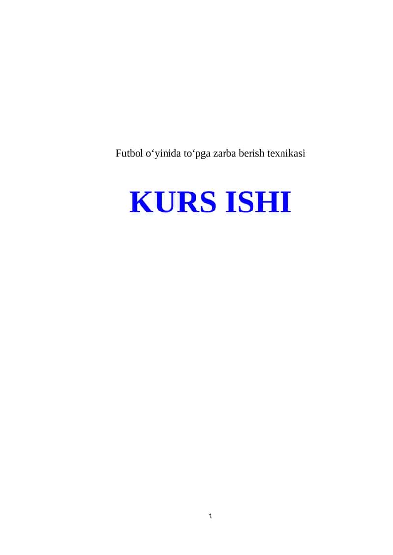 Futbol o‘yinida to‘pga zarba berish texnikasi 1